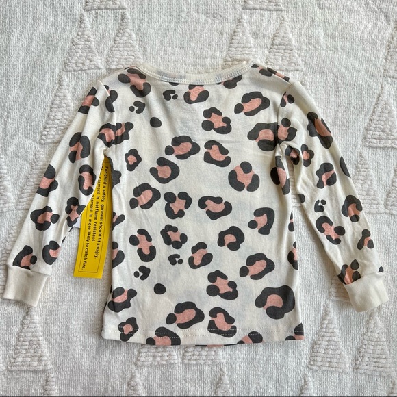 NWT Jessicas Simpson Leopard 2 Piece Pajamas - Picture 5 of 9